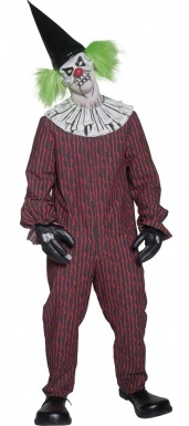 costume de clown effrayant