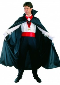 Cape de dracula Halloween homme