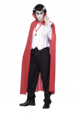 Cape de Dracula rouge adulte