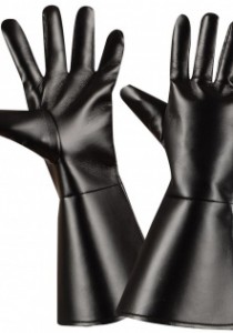 Gants faux cuir adulte