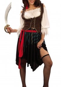 Déguisement pirate femme